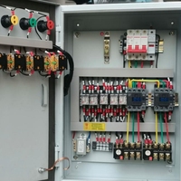 Armoire de contrôle industrielle PINDE avec relais logique et automatisation, AC 220V 380V Triphasé, Conception personnalisée, Distribution d'énergie en usine