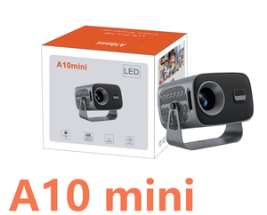 Mini Proyector Portátil A10 HD 720P 4K con Pantalla LCD TFT de 2.1 Pulgadas, Altavoz Integrado, Soporte Ajustable, Proyector Inteligente para Cine en Casa - Product Image 6