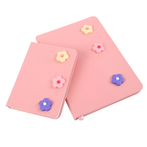 Rosa ceramica morbido accessori del fiore carino notebook quaderno di scuola per la ragazza - Product Image 4