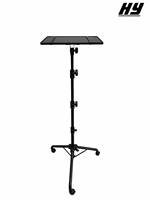 Support de projecteur pliable avec plateau et roulettes, réglable en hauteur, anti-vibration, durable, pour bureau, studio, vente en gros