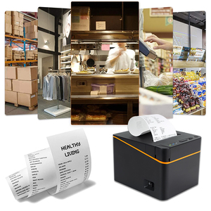 80 mét xách tay máy in hóa đơn USB/USB + LAN/USB + BT tay máy in máy in với Auto cutter POS Máy in Nhà Bếp Máy in - Product Image 5