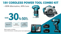 Kit combiné 3 outils 18V : scie circulaire, visseuse à chocs, taille-haie, batteries, chargeur rapide, ensemble d'outils électriques pour le travail du bois