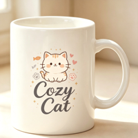 Vigreat Offre Spéciale – Tasse en Céramique Florale Personnalisée Élégante – Tasse à Café Personnalisée avec Motifs Floraux Minimalistes – Vaisselle Quotidienne
