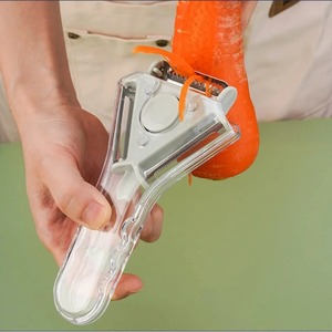 3 in 1 Kitchen Rotating Fruit and <b>Vegetable</b> Paring Knife <b>Vegetable</b> <b>Cutter</b> Peeler Grater Peeling Knife - Product Image 3