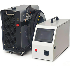 Machine de soudage laser portative 800W avec refroidissement par air, bouton de commande et alimentation automatique du fil - Product Image 1