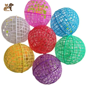 Gabbia di Protezione Arrotolabile in Plastica a Forma di Palla per Polli e Conigli e Piccoli Animali - Product Image 1