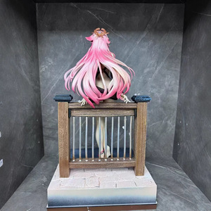 Figurine GK <span class=keywords><strong>Yae</strong></span> Miko 46CM à l'échelle 1:1 en PVC, modèle de personnage de Frozen, jouet décoratif en boîte, thème film et série TV, unisexe, 14 ans et plus - Product Image 4