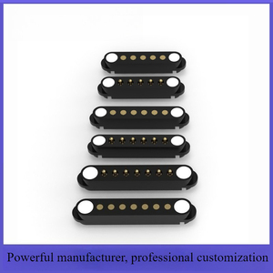 ขั้วต่อแม่เหล็กแบบ Pogo Pin 2A 2 พิน DC ระยะห่าง 2.80 มม. แบบสปริงโหลด ตัวผู้ ตัวเมีย - Product Image 3