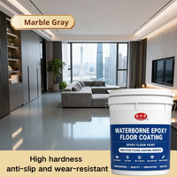 Peinture époxy auto-nivelante pour sols, sans solvant, haute brillance, revêtement époxy pour sols pour la maison, le salon, la chambre