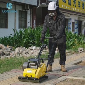 เครื่องบดอัดดินแบบเดินตาม รุ่น Lonsen C90E ปรับแต่งได้ ใช้เครื่องยนต์กำลังสูง 5-7 แรงม้า พร้อมแรงบิดสูง - Product Image 5