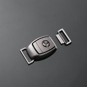 Hebilla de cierre automático de aleación Jiuyuan, hebilla de cinturón de metal gris espada para accesorios de ferretería de bolsos y equipaje, primavera 2022 - Product Image 1