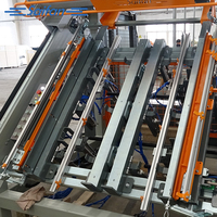 Machine à clouer les palettes en bois semi-automatique à commande PLC Saifan (Chine) pour 1 opérateur