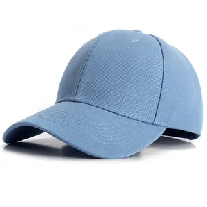 I berretti da baseball in cotone bianco all'ingrosso progettano il tuo berretto da baseball ricamato personalizzato