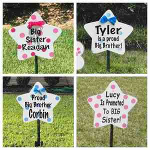 Custom Printed Eco- Friendly Outdoor Corrugated <b>Plastic</b> <b>Sheets</b> Advertising Billboard Star Yard Signs - Product Image 3