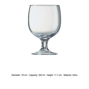 Copa de Vino Templada Amelia 25 cl Apilable Arcoroc H 11.7 cm Ø 7.9 cm - Product Image 3