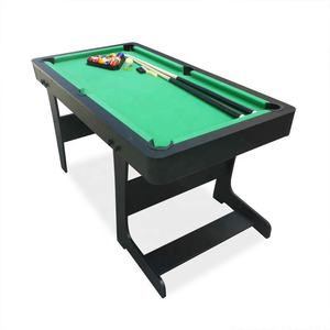 Jambe pliante <span class=keywords><strong>de</strong></span> 5 pieds fabriquée en usine <span class=keywords><strong>Table</strong></span> <span class=keywords><strong>de</strong></span> <span class=keywords><strong>billard</strong></span> et <span class=keywords><strong>de</strong></span> <span class=keywords><strong>billard</strong></span> en MDF pliable et facile à ranger Conception populaire - Product Image 2