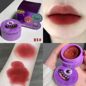 ลิปสติกเนื้อแมทท์แบบใหม่ ดีไซน์สุดน่ารัก สไตล์มอนสเตอร์ สำหรับงานปาร์ตี้ ลิปมัดเนื้อกำมะหยี่ ใช้ได้ทั้งริมฝีปากและแก้ม ขายส่ง - Product Image 6