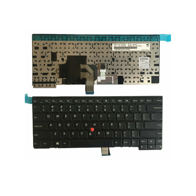 HK-HHT Replacement New Laptop Keyboard for Lenovo T440 T450 L440 L450 L460 US Keyboard