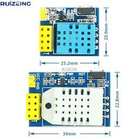 ESP8266 ESP-01 Esp-01S Dht11/Am2302 Dht22 Modul Node WiFi Suhu dan Kelembapan
