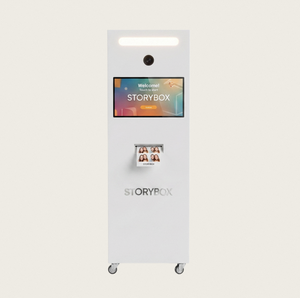 StoryBasic Automatic <b>Print</b> Booth 130kg Metal Frame DSLR/<b>Camera</b> Instant <b>Print</b> Kiosk Wi-Fi Enabled for Marketing Corporate Events - Product Image 5