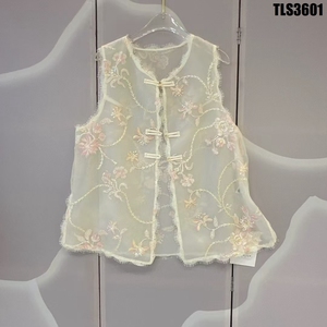 Tessuto in Pizzo Trasparente di Alta Qualità, Traspirante, Antistrappo, con Paillettes, Ricami e Perline per <span class=keywords><strong>Design</strong></span> di Moda Femminile - Product Image 4