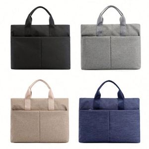 Custom Logo Size Fashionable Lightweight Portable Waterproof Oxford Cloth Carrying Handbag Sleeve Business <b>Bag</b> - Product Image 2