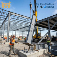 Edificio de Acero Galvanizado Multiusos, Resistente al Fuego, para Grandes Almacenes, Talleres, Instalaciones de Fabricación y Centros de Distribución