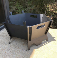 Foyers extérieurs personnalisés de nouveau style Poêles en métal portables