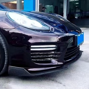 ตัวแยกขอบกันชนหน้าคาร์บอนไฟเบอร์สองด้านสำหรับ <span class=keywords><strong>Porsche</strong></span> <span class=keywords><strong>Panamera</strong></span> 970 GTS TURBO <span class=keywords><strong>s</strong></span> 09-16 - Product Image 5
