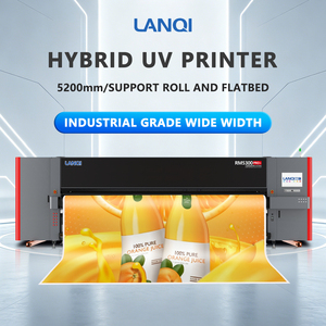 Nastro per stampante UV ibrida LANQI 5.2m, nastro trasportatore per stampante UV con alimentazione a nastro per testine di stampa Konica Ricoh, formato stabile, ripristino colore - Product Image 1