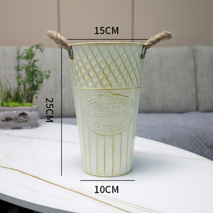 35cm Iron Indoor Steel Planter Corner <b>Succulent</b> Flower Growing <b>Pot</b> Wedding Display Stand Plant Metal Rack - Product Image 2