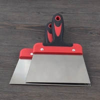Revêtement Spatule pour Chocolat Grattoir Racloir À Pâte En Acier Inoxydable