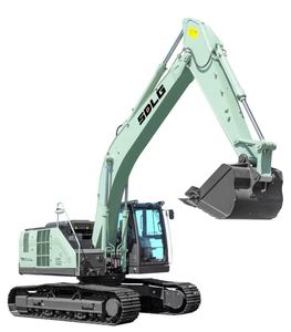 รถขุดขนาดใหญ่ CHNA SDLG รุ่น E6225HEV รถขุดขนาดกลาง รถขุดตีนตะขาบ พร้อมหัวเจาะ - Product Image 3