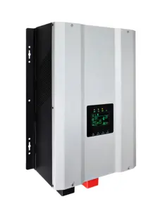 Prix de gros onduleur solaire hybride 24V 48V 4Kw 5kw 6kw monophasé avec contrôleur de charge solaire mppt 60a 120a