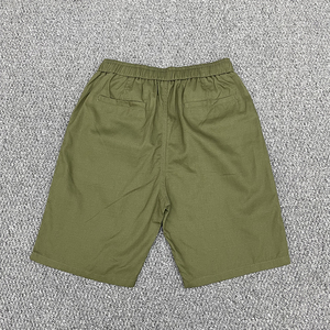 Pantaloncini <span class=keywords><strong>Bermuda</strong></span> da <span class=keywords><strong>uomo</strong></span> alla moda Casual elasticizzati in tessuto di cotone traspirante al ginocchio con motivo solido - Product Image 5