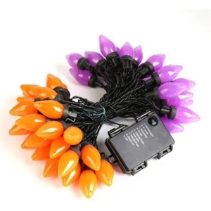 Usine compétitive directe vente en gros Halloween remplaçable UL multi céramique C9 LED lumières fête vacances luces <span class=keywords><strong>navida</strong></span> - Product Image 1