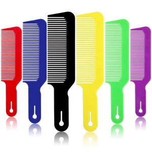 Amazon Hot Sale ABS Ultra-thin Folding and High Temperature Resistant Hair Cutting Comb