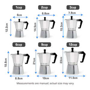<span class=keywords><strong>Cafetera</strong></span> Moka de Aluminio Plateado para Estufa de Gas, para Espresso y Café, para Cocina - Product Image 2