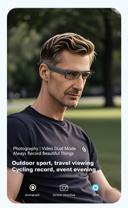 Sáng Tạo ai thông minh kính một cắt-cạnh đeo tai nghe - Product Image 4