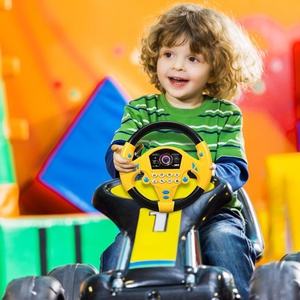 Volante de Juguete para Niños, Juego de Carreras, Controlador de Conducción, Educación Temprana, Volante de Simulación con Luz - Product Image 6