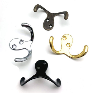 Mingmao Zinc Alloy Double <b>Hook</b> Wall Mounted Creative Coat <b>Hook</b> Animal Shape Durable - Product Image 3