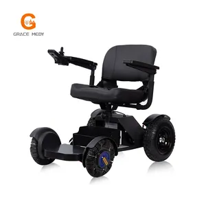 Designer/Factory Light Travel Intelligent Wheelchair Electric Scooter For Older People Travel 4 Wheels Elderly Electric Scooter