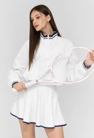 Nouveau design personnalisé de vestes de rue Jupes de tennis Ensembles de golf Gym Yoga Fitness pour femmes
