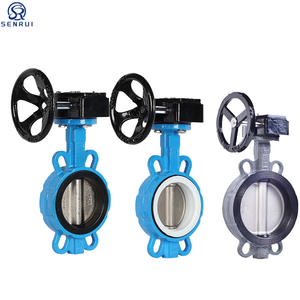<span class=keywords><strong>DN40</strong></span> DN150 DN200 DN350 4 Zoll 8 Zoll 14 Zoll Flansch-Absperrklappen Preisliste Kugel-Eisen-Absperrklappe Met Dn80 24v Dn150 - Product Image 2
