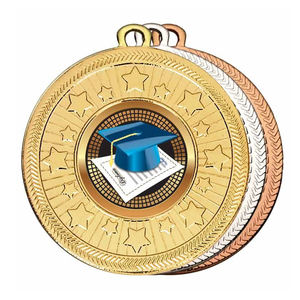 เหรียญรางวัลสำเร็จการศึกษาแบบกำหนดเองสำหรับโรงเรียนอนุบาล วิทยาลัย และโรงเรียน - Product Image 2