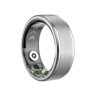 Anneau intelligent Yawell personnalisé <span class=keywords><strong>pour</strong></span> hommes et femmes, suivi d'activité, stress, sommeil, fréquence cardiaque, oxygène sanguin, moniteur de santé R03, compatible Android et iOS - Product Image 5