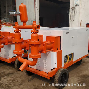 Máquina de Inyección de Líquido de Doble Cilindro, Bomba Hidráulica de Mortero, Bomba de Cemento de Flujo Ajustable para Construcción - Product Image 5