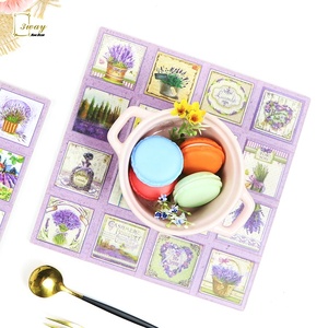 Custom OEM Kitchen <strong>Table</strong> Dinner Ceramic Tile Hot Pot Trivet Mats &amp; Pads Placemats Dining <strong>Table</strong> Mat with Cork Base Heat Resistant - Product Image 5
