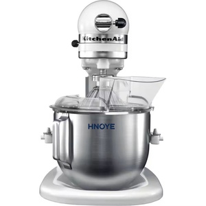 Batteur sur socle planétaire commercial 7L 3-en-1 avec crochet pétrisseur, fouet et batteur pour <span class=keywords><strong>pain</strong></span>, gâteaux et pâtisseries - Product Image 4