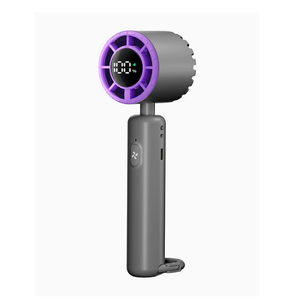 Mini ventilador de escritorio de mesa recargable de moda portátil usable 1500 Mah ventiladores de mano frescos ajustables para coche uso doméstico ventilador de bolsillo deportivo - Product Image 1